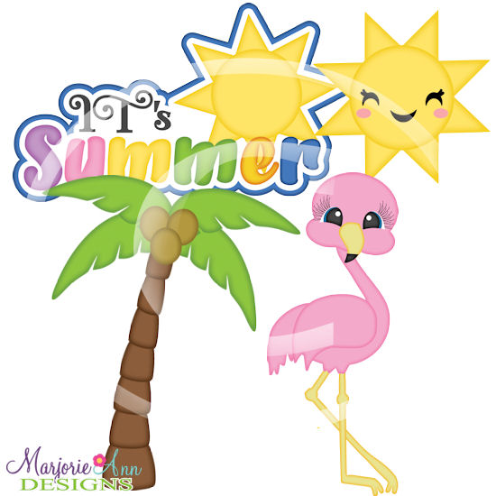 Summertime SVG Cutting Files Includes Clipart - Click Image to Close